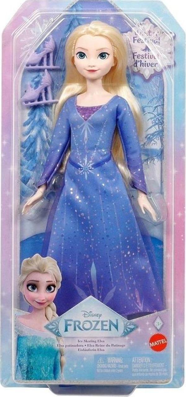 Nessiworld JBG53 Disney Karlar Ülkesi Buz Pateni Temalı Elsa Bebek - Image 1