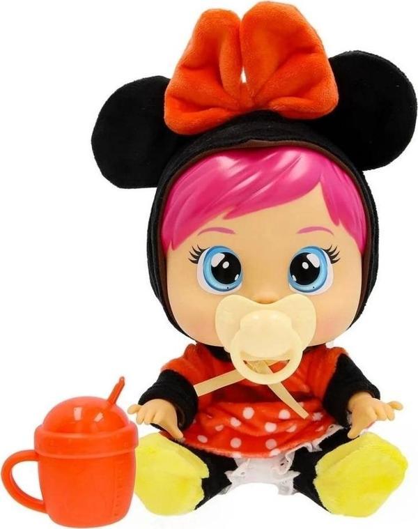 Nessiworld Cry Babies Love and Care Minnie Kostümlü Bebek - Image 1
