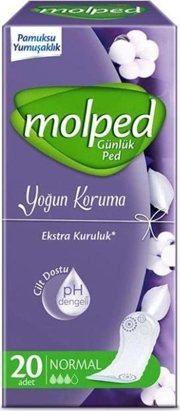 Nessiworld Molped Yoğun Koruma Günlük Ped 20 Adet - Image 1
