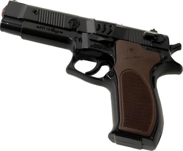 Nessiworld Metal Oyuncak Tabanca Siyah Seri 23 - Image 1