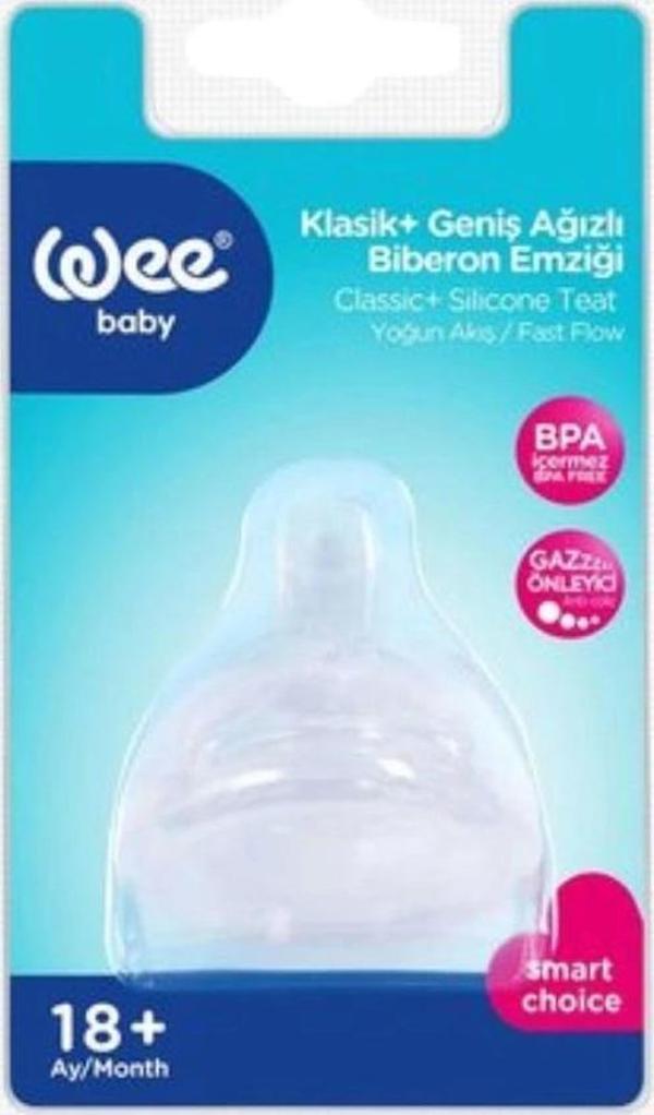 Nessiworld  Geniş Ağızlı Biberon Emziği Yoğun Akış No:3 854 - Image 1