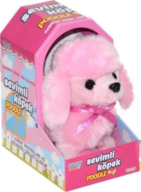 47171 SUN-RST-PFF-PELUŞ SEVİMLİ KÖPEK POODLE HAREKETLİ SESLİ PMB - Image 1