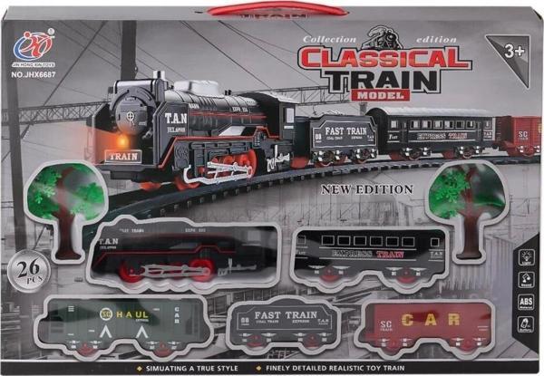 Nessiworld JHX6687 Sesli Işıklı Tren 26 Parça - Image 1