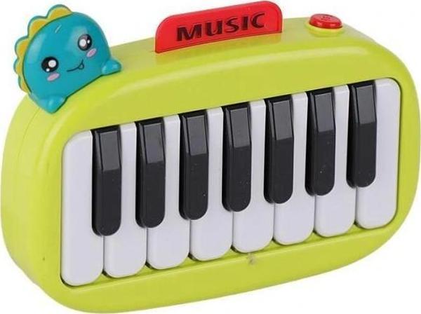 Nessiworld 8898-1B Dinazor Işıklı Müzikal Baby Piano - Image 1