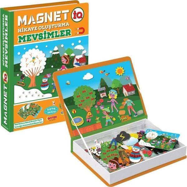 1505 DıyToy, Magnet Hikaye Oluşturma - Mevsimler / +3 yaş - Image 1