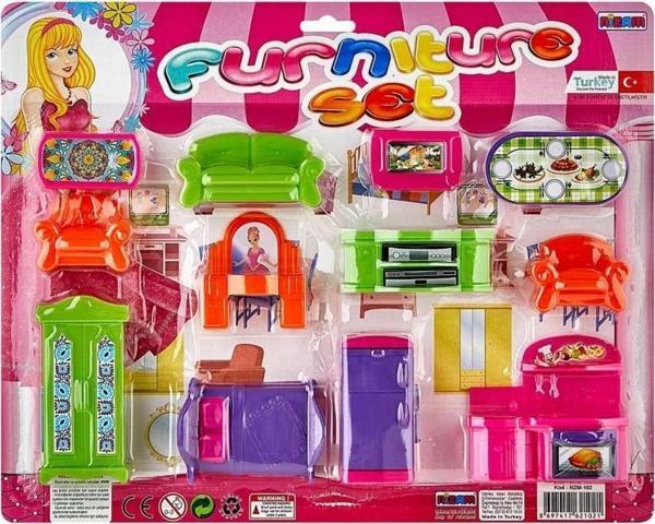 NZM-102 Nizam, Mini Furniture - Büyük Eşya Seti / +3 yaş - Image 1