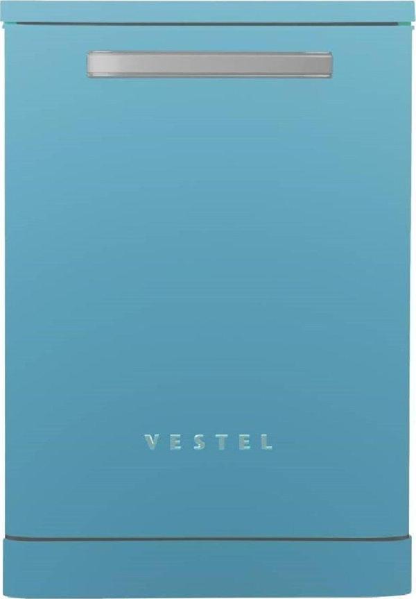 Vestel Bm 5001 Retro Düş Mavisi Bulaşık Makinesi - Image 1