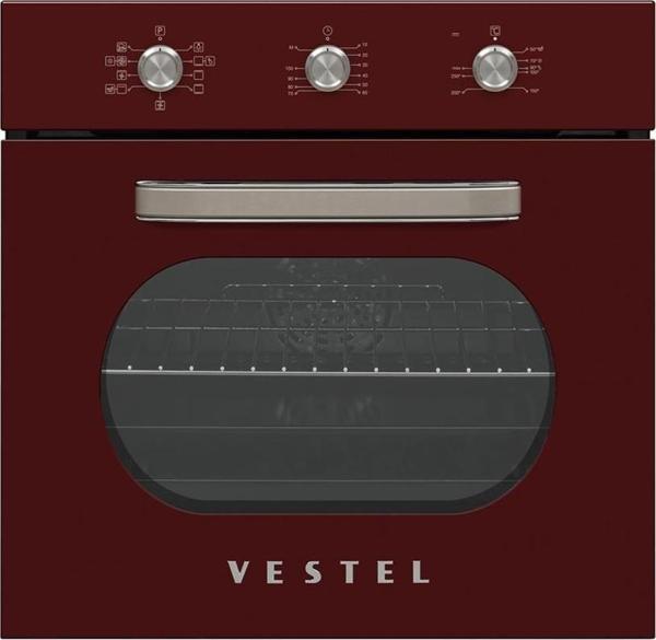 Vestel AF-6682 Retro Bordo Ankastre Fırın - Image 1