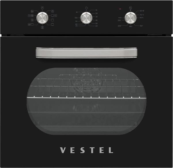 Vestel AF-6682 Retro Siyah Ankastre Fırın - Image 1