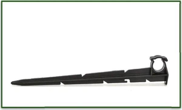 Mgf 20 Adet X Klipsli 26cm. Damla Sulama Kazığı Parçası Aparatı Damlama Borusu Hortumu - Image 1