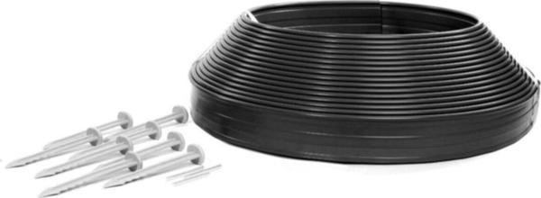Plastik Çim Sınırlayıcı Esnek 25 Mt. Siyah - Image 1