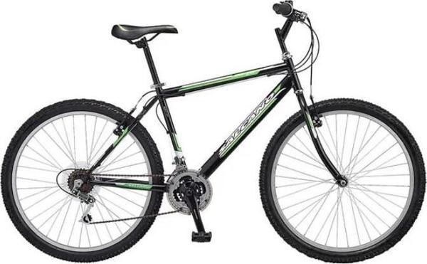 Salcano Excel 24" Jant V Fren 14' Kadro 21 Vites Dağ Bisikleti Siyah Yeşil Dağ Bisiklet - Image 1