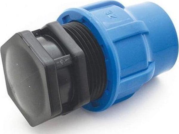Poelsan 16mm. Kilitli Körtapa X 5 Adet - Sulama Parçası Aparatı Damlama Borusu Hortumu Parçası - Image 1