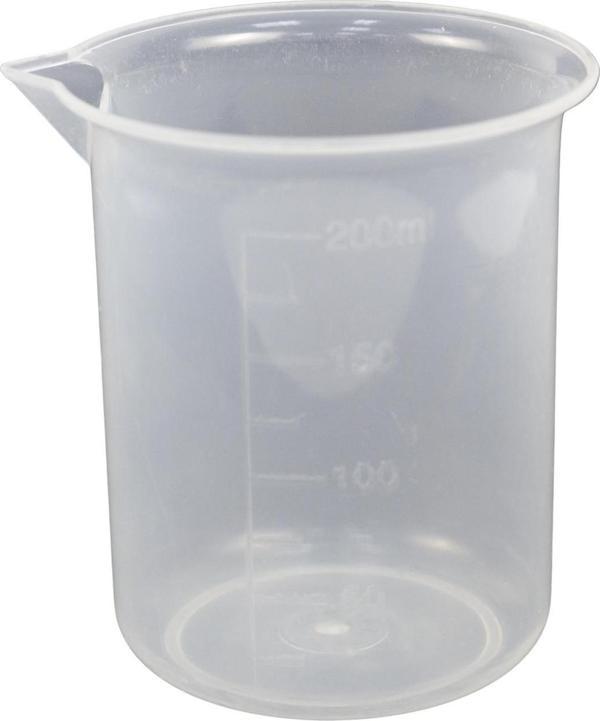 PLASTİK Beherglas 200ml. - Image 1