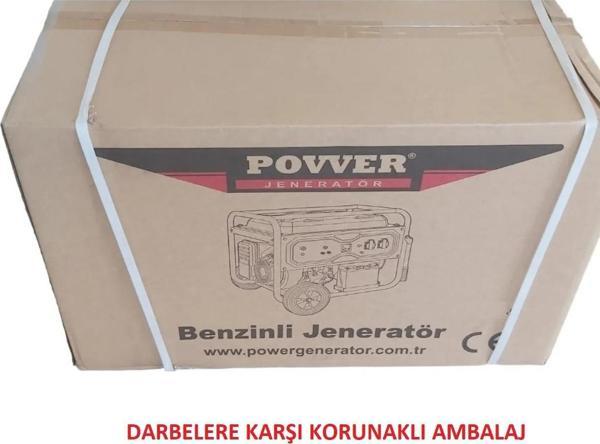POWER Lt9000 En 9,75 Kva Benzinli Jeneratör Ipli Marşlı - Image 1