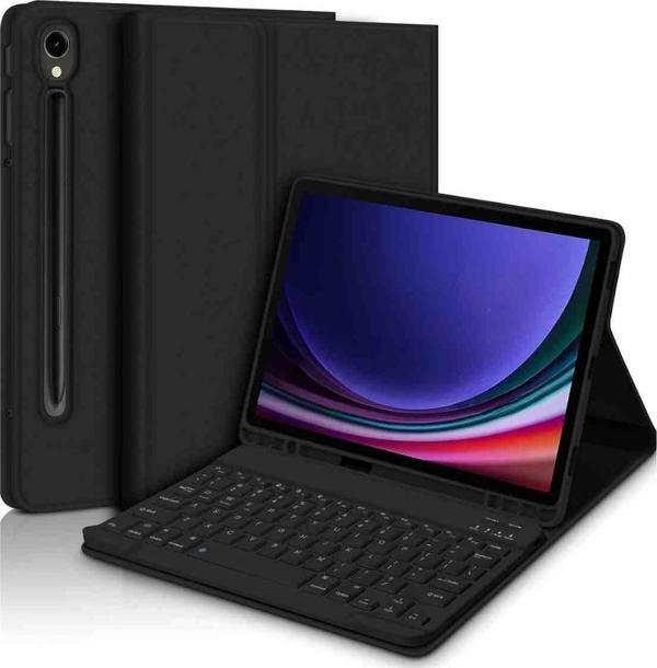 Galaxy Tab S10 FE Uyumlu 10.9" Klavyeli Tablet Kılıfı - Image 1