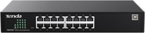 Tenda TEG2216D 16 Port 10-100-1000 Switch Cloud Yönetilebilir Çelik Kasa Switch - Image 1