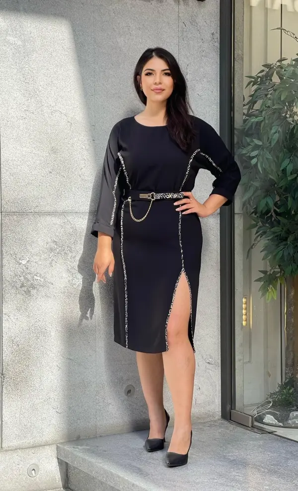 Trend Kadın Stil Sahibi Ve Konforlu Büyük Beden Elbiselerimizle Kendinizi Daima Zarif Hissedin - Image 1