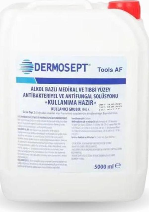 Dermosept Alet Yüzey Dezenfektanı Tools Af 5 LT - Image 1