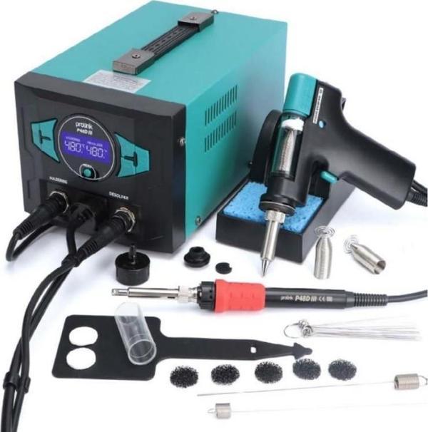 Luxury, 3in1 110w Kalem Havya 74w Vakum Makinası, Lehim ve Vakum İstasyonu Prolink  P-48DIII - Image 1
