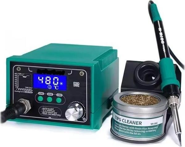 Luxury, Otamatik Kapanma Dijital Ekran 60w Isı Ayarlı Kalem Havya,  P-39 D+  - Image 1