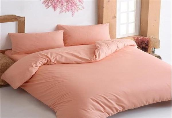 More Home Tek Kişilik Yorgan Kılıfı Nevresim Somon - Image 1