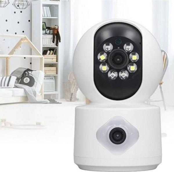 Blue Inter INT-CMR41 Bebek Kamerası, 2 Yönlü Ses Kamerası, Geniş Uygulamalı 2 Mp Çift Lens - Image 1
