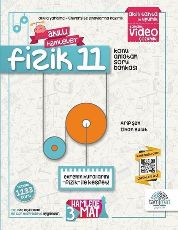 11.Sınıf Fizik Soru Bankası - Tammat  Yayıncılık - Image 1