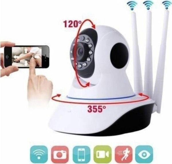 Blue İnter Int- cmr 5 Kablosuz Wifi Ip Kamera 1080P Full Hd Hareketli Kamera - Image 1
