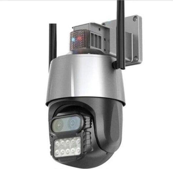 Blue Inter INT- cmR45 Çift Kameralı Full Hd 8x Zomm Dome Kablosuz Dış Mekan Güvenlik Kamerası - Image 1