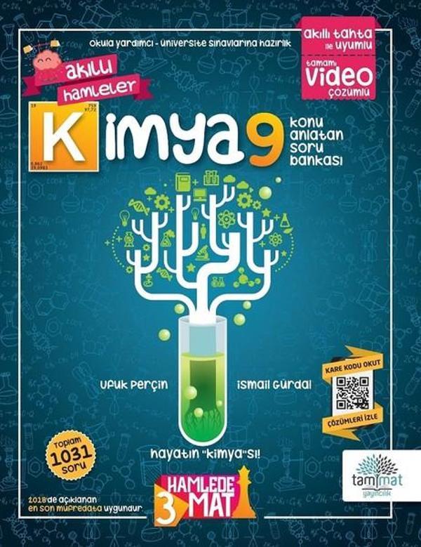 9.Sınıf Kimya Soru Bankası - Tammat  Yayıncılık - Image 1