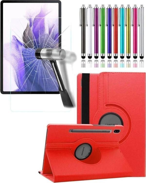 Samsung Galaxy Tab S7 Fe Sm-t737 / T736 / T733 / T730) 12.4 Inç Kılıf Tablet Kılıfı 3lü Set - Image 1