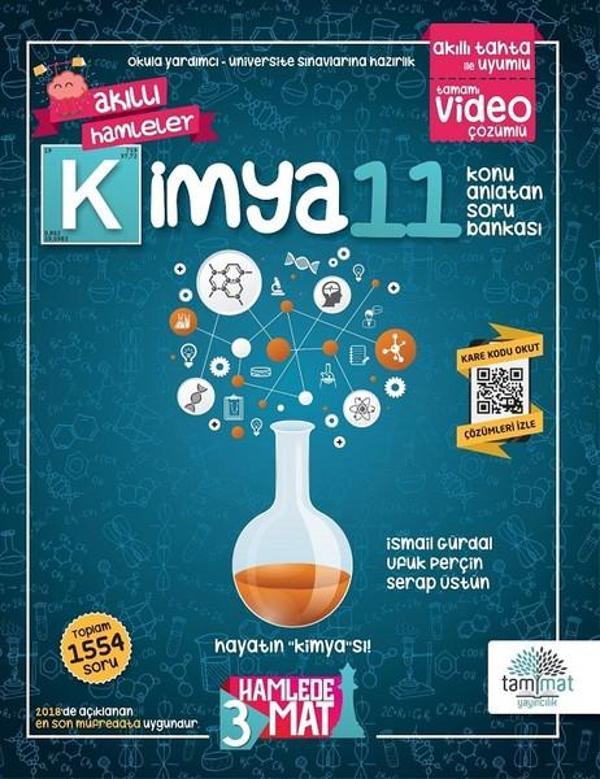 11.Sınıf Kimya Soru Bankası - Tammat  Yayıncılık - Image 1