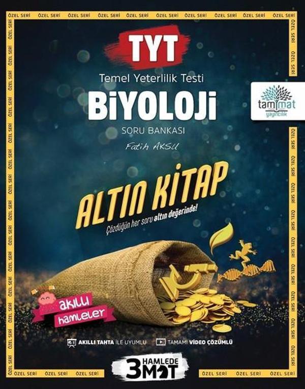 TYT Biyoloji Soru Bankası - Tammat  Yayıncılık - Image 1