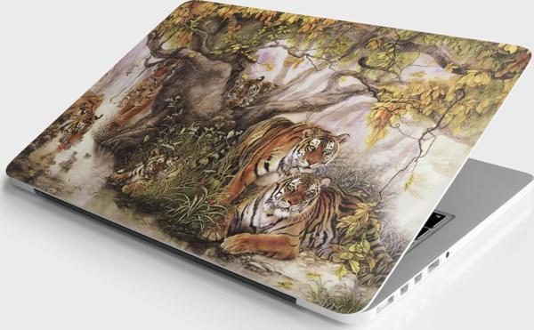 Laptop Sticker Notebook Pc Kaplama Etiketi Kaplanlar - Image 1