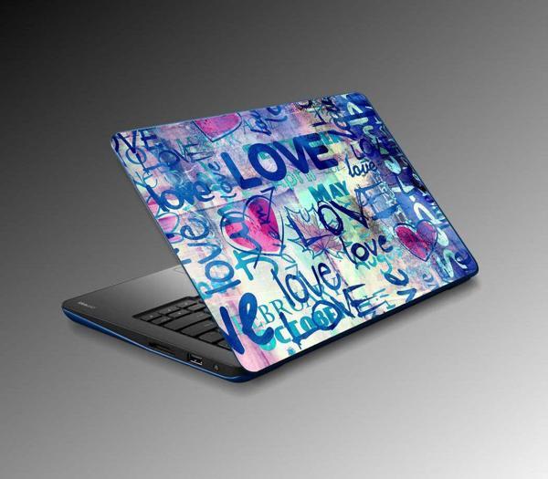 Laptop Sticker Notebook Pc Kaplama Etiketi Love - Image 1