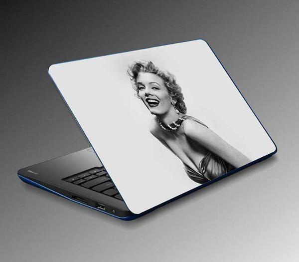 Laptop Sticker Notebook Pc Kaplama Etiketi Marilyn Monroe - Image 1