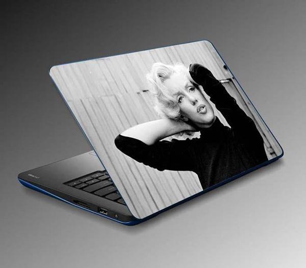 Laptop Sticker Notebook Pc Kaplama Etiketi Marilyn Monroe - Image 1