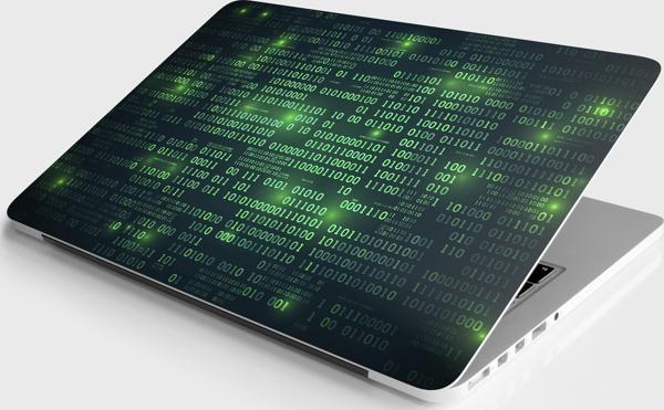 Laptop Sticker Notebook Pc Kaplama Etiketi Matrix - Image 1