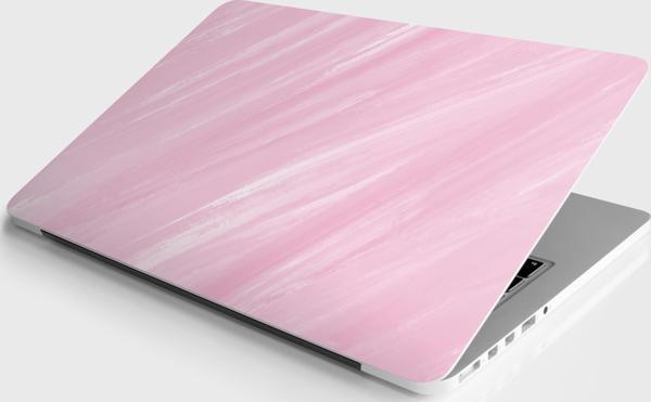 Laptop Sticker Notebook Pc Kaplama Etiketi Pembe Boyama - Image 1