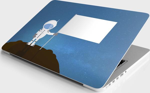 Laptop Sticker Notebook Pc Kaplama Etiketi Astronot 4 - Image 1