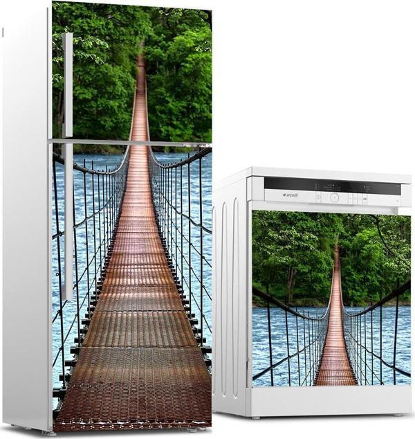 Buzdolabı ve Bulaşık Makinası Beyaz Eşya Sticker Kaplama Köprü - Image 1