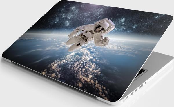 Laptop Sticker Notebook Pc Kaplama Etiketi Astronot Uzay - Image 1