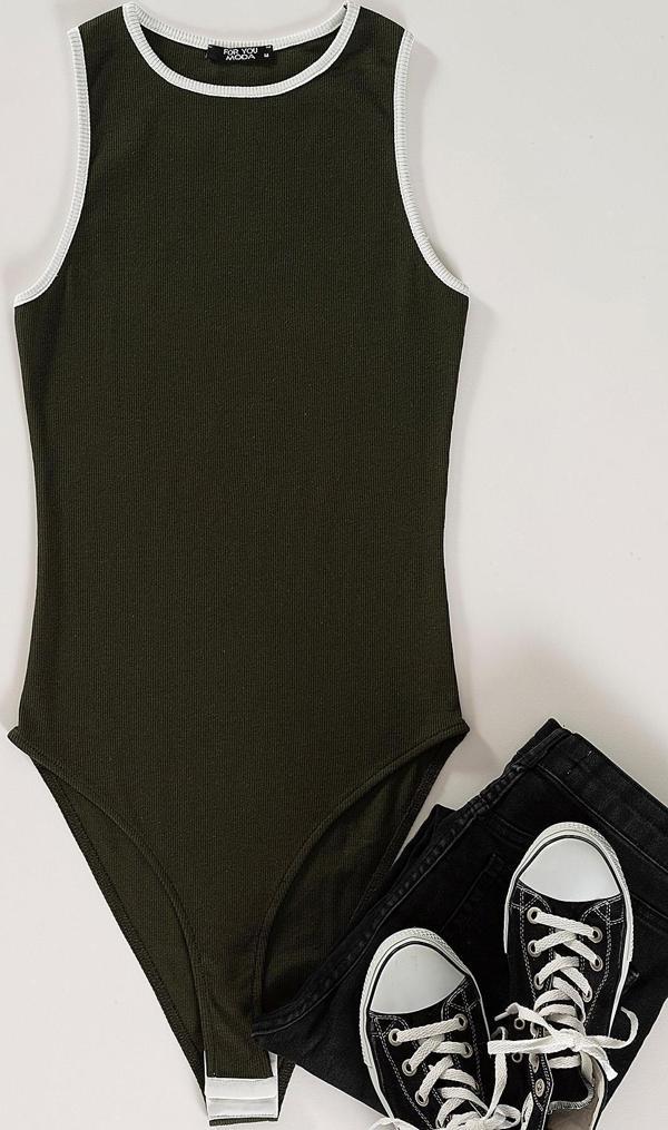 Ribana Garnili Yeşil Zıbın - Image 1