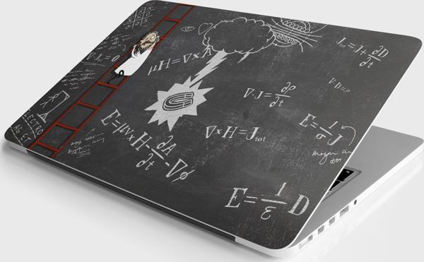 Laptop Sticker Notebook Pc Kaplama Etiketi Best Matematik - Image 1