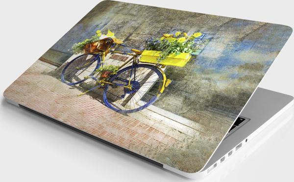Laptop Sticker Notebook Pc Kaplama Etiketi Bike - Image 1
