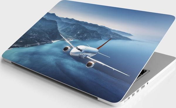 Laptop Sticker Notebook Pc Kaplama Etiketi Uçak Deniz - Image 1