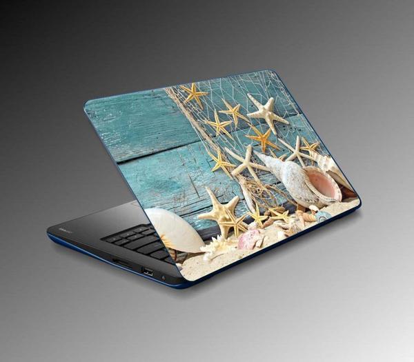Laptop Sticker Notebook Pc Kaplama Etiketi Vintage Sea - Image 1