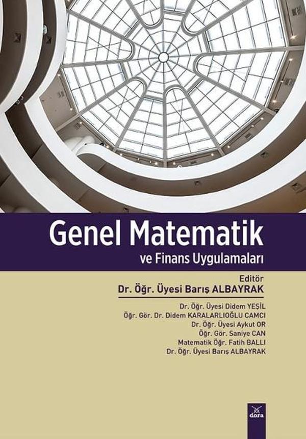 Genel Matematik ve Finans Uygulamaları - Dora Yayıncılık - Image 1