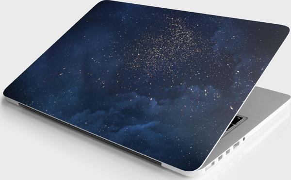 Laptop Sticker Notebook Pc Kaplama Etiketi Yıldızlar Gece - Image 1